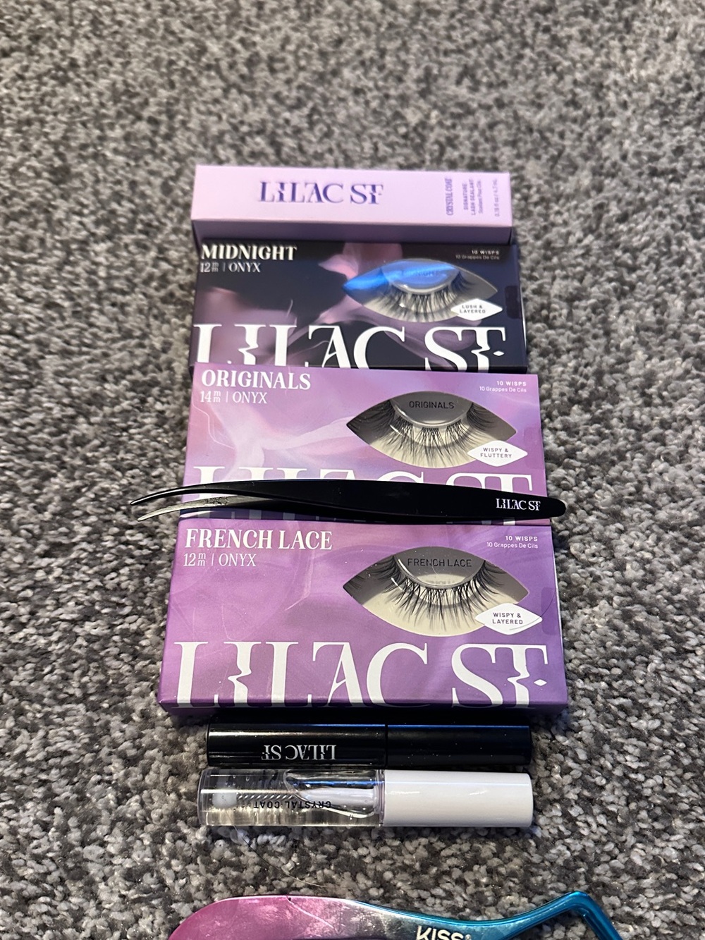 Unopened Lilac St. lashes